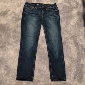 American Eagle Outfitters Blue Jean Capris